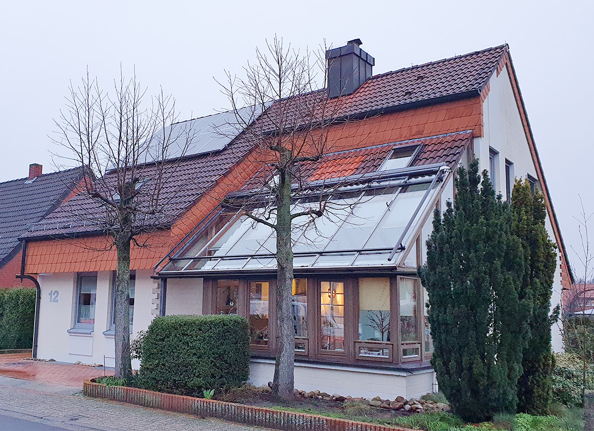 Einfamilienhaus mit Architektenbüro
