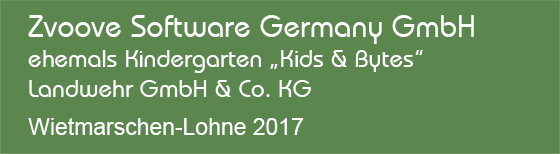 Zvoove Software Germany GmbH ehemals Kindergarten „Kids & Bytes“ Landwehr GmbH & Co. KG