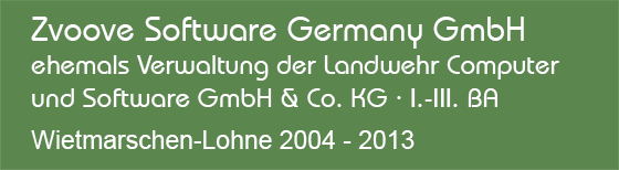 Zvoove Software Germany GmbH ehemals Verwaltung der Landwehr Computer und Software GmbH & Co. KG